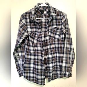 Fox unisex flannel size medium